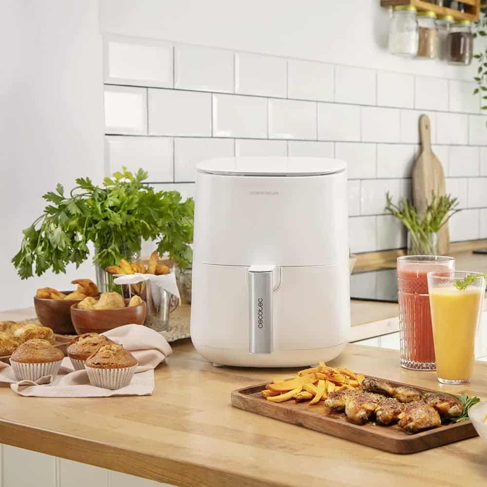 air-fryer-cecotec-cecofry-deluxe-raid-sun-2.5-litres-blanc-3