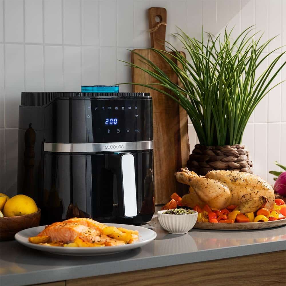 air-fryer-cecotec-cecofry-drip-5000-5-litres-noir-2
