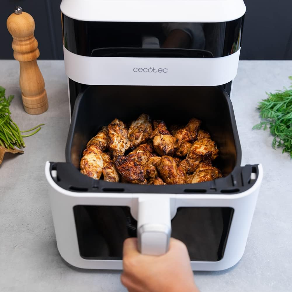 air-fryer-cecotec-cecofry-experience-window-white-6000-6-litres-blanc-2