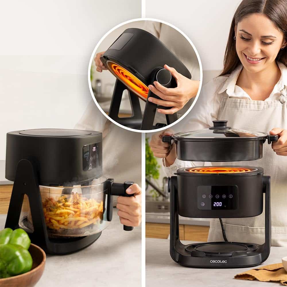 air-fryer-cecotec-cecofry-flip&grill-4500-4.5-litres-noir-3