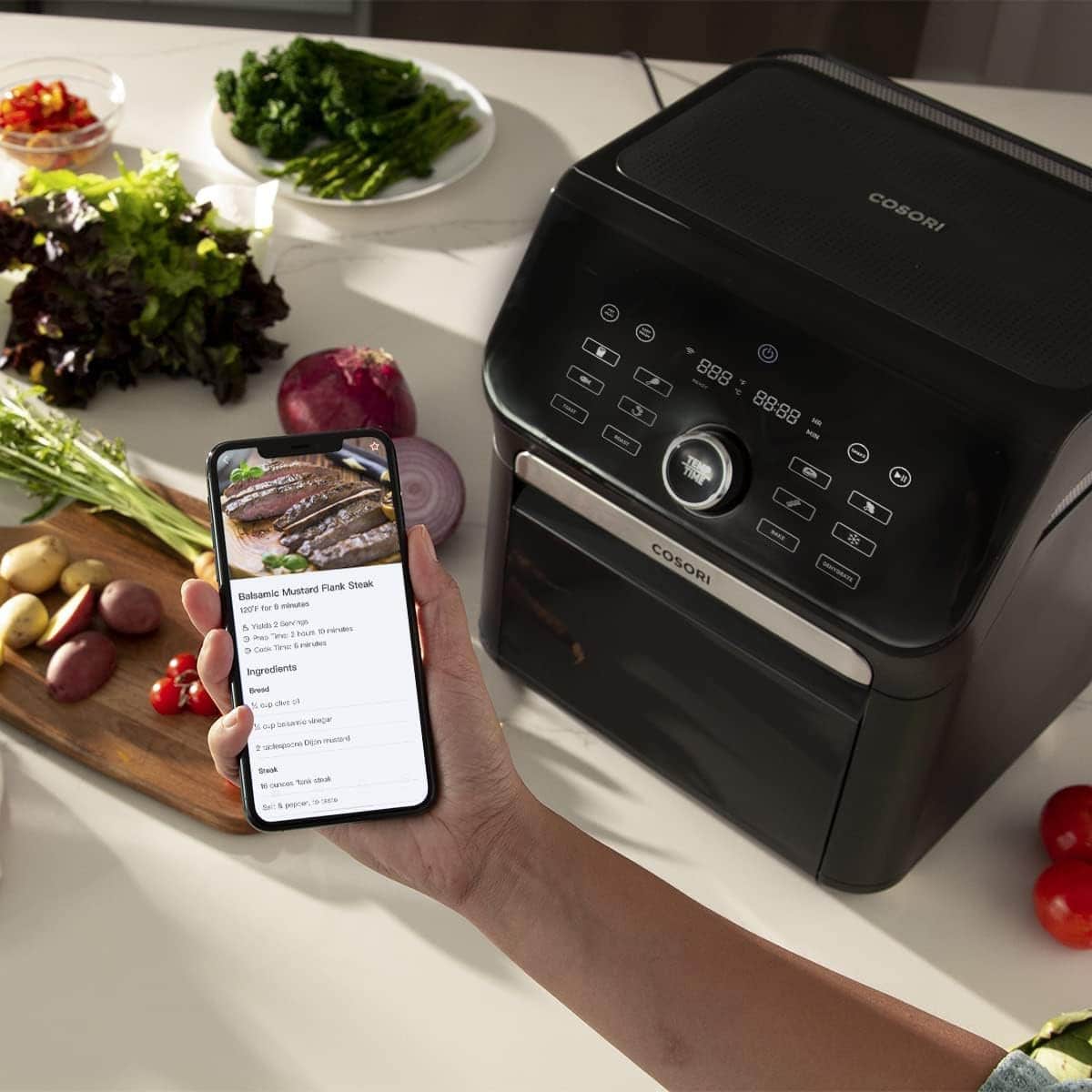 air-fryer-cosori-AF701-CS-6.7-litres-noir-2