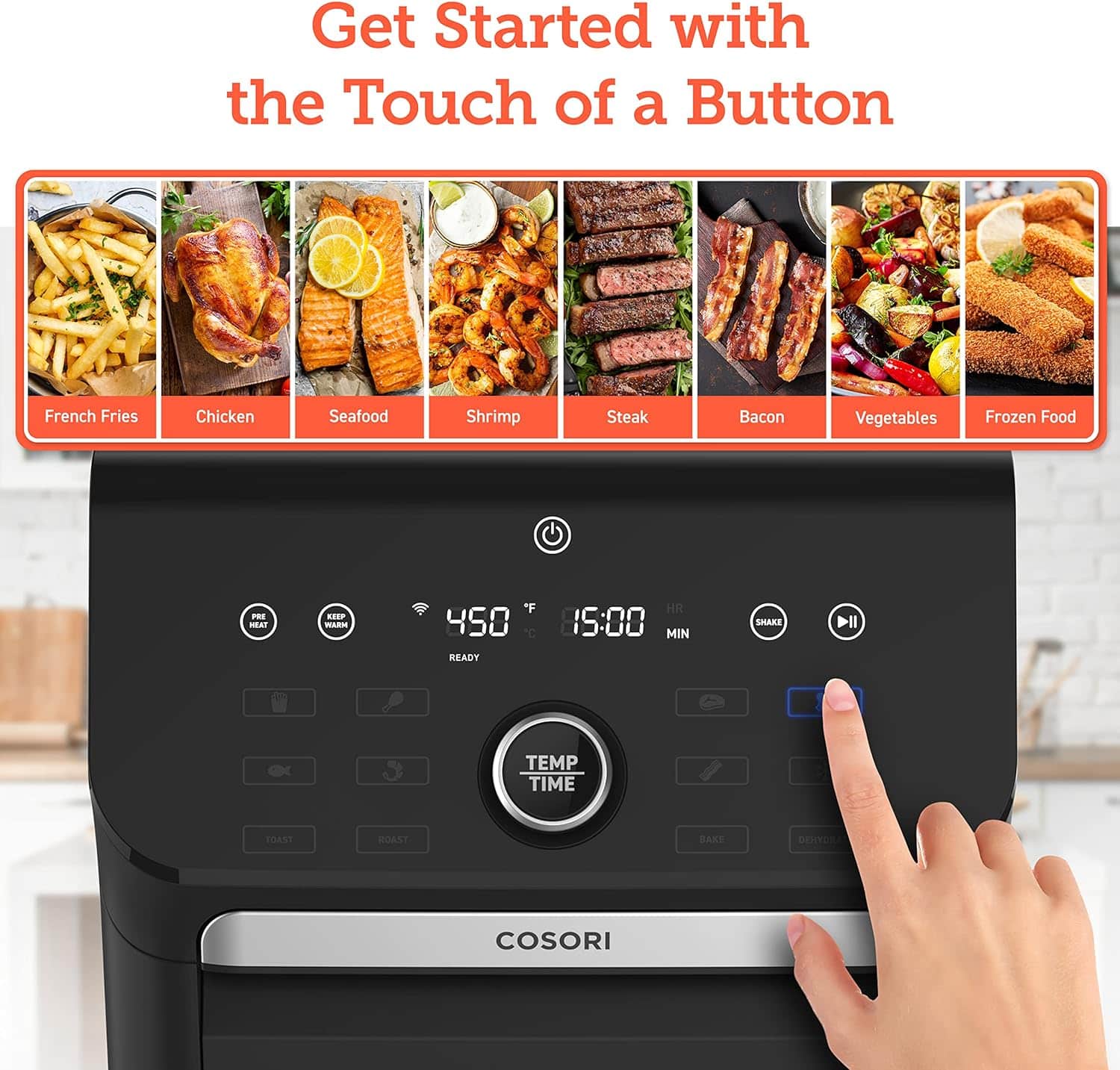 air-fryer-cosori-AF701-CS-6.7-litres-noir-3