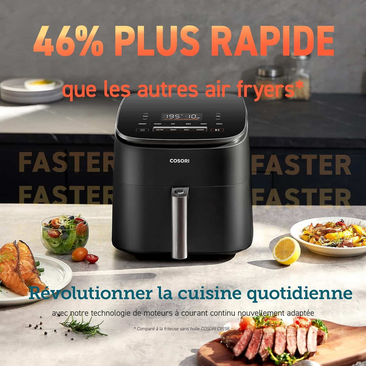 air-fryer-cosori-CAF-DC601-KEU-6-litres-noir-3