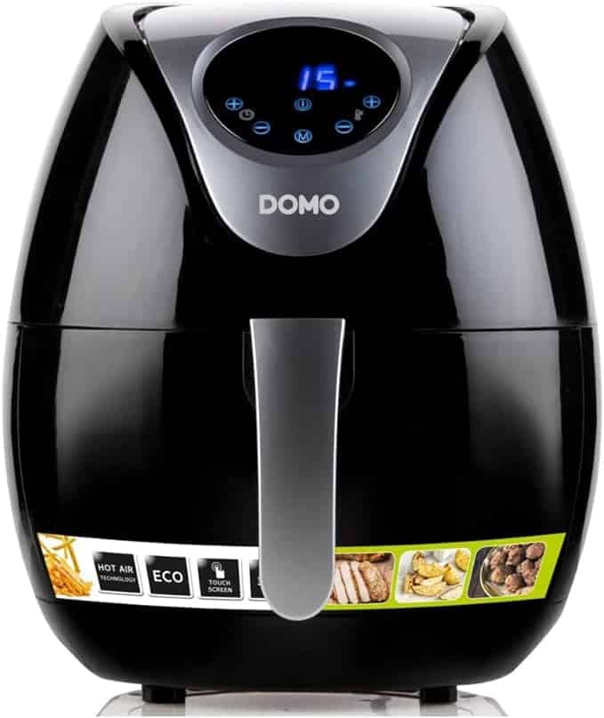 air-fryer-domo-3.5-litres-acier-2