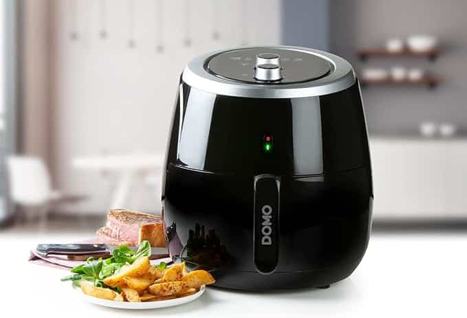 air-fryer-domo-5-litres-acier-2