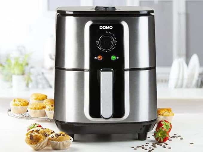 air-fryer-domo-5.5-litres-acier-2