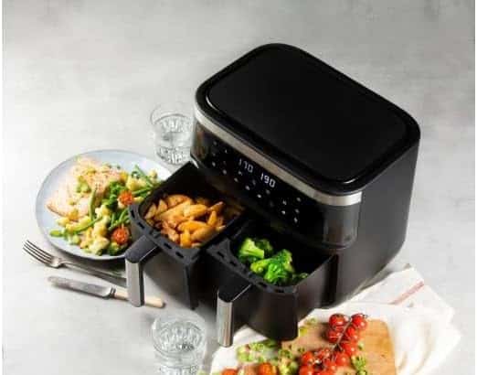 air-fryer-domo-8.7-litres-noir-3