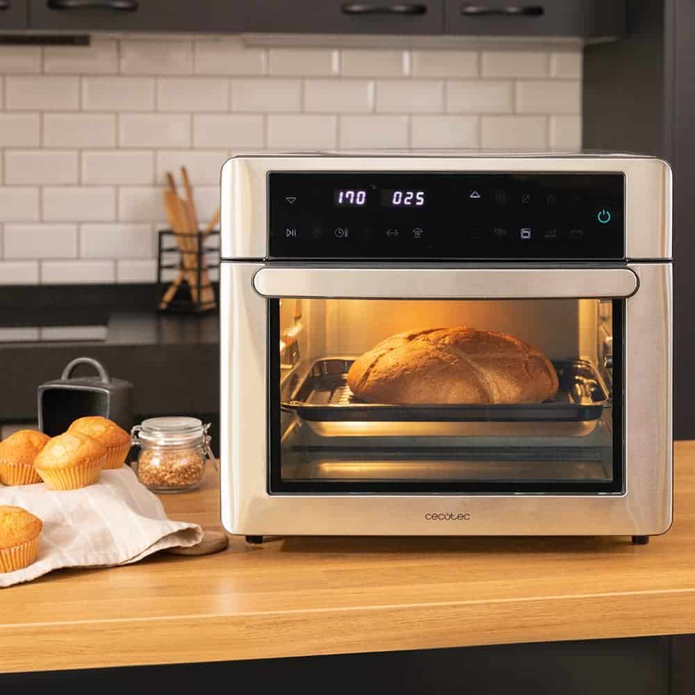 air-fryer-four-cecotec-cecofry-bake&Fry -touch-30-litres-acier-2
