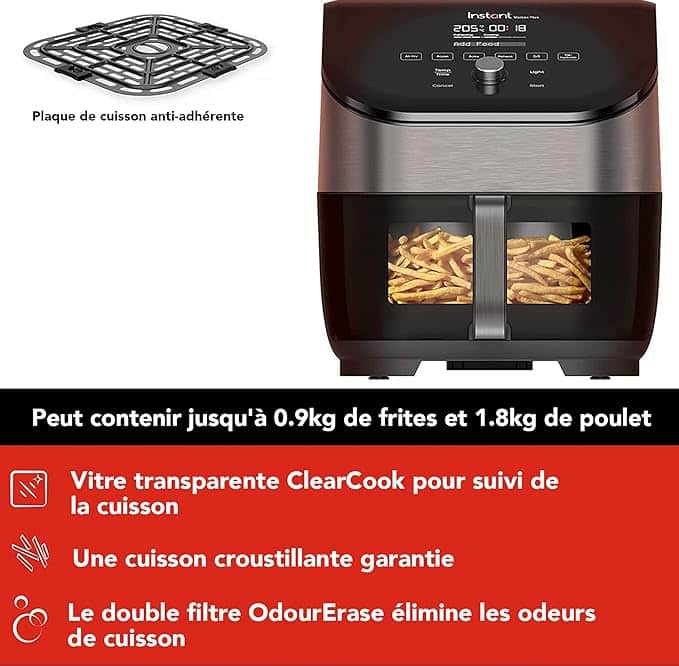 air-fryer-instant-pot-5.7-litres-verre-3