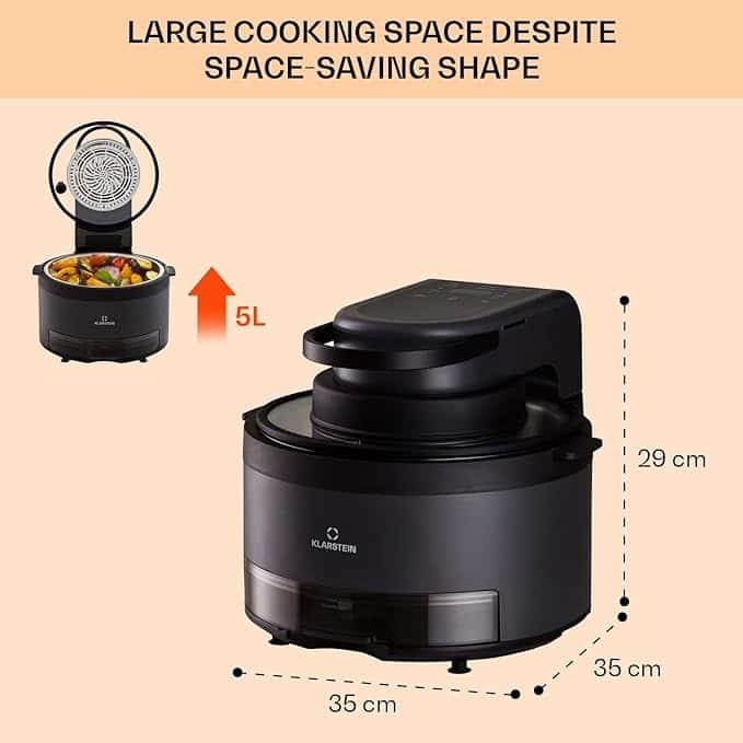 air-fryer-klarstein-5-litres-noir-3