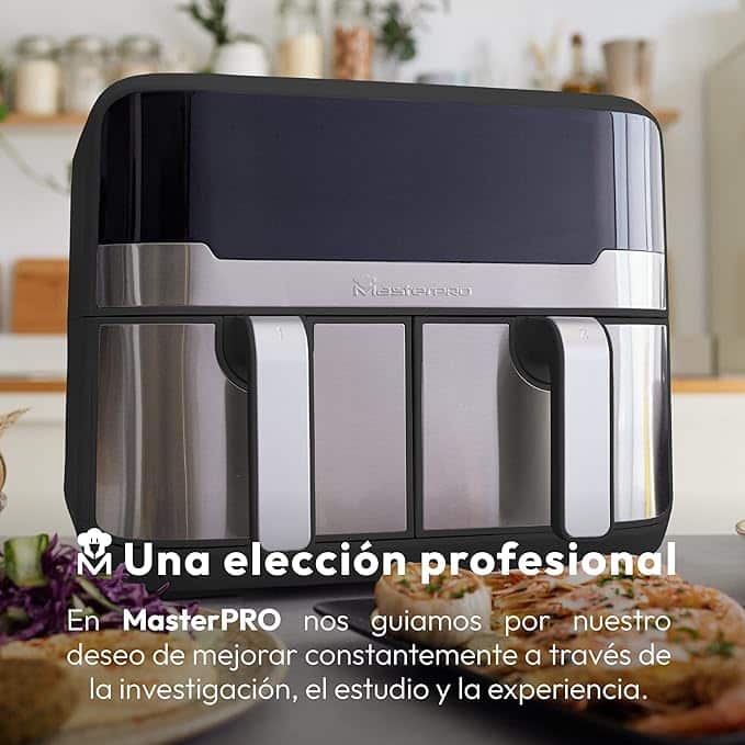 air-fryer-masterpro-9-litres-noir