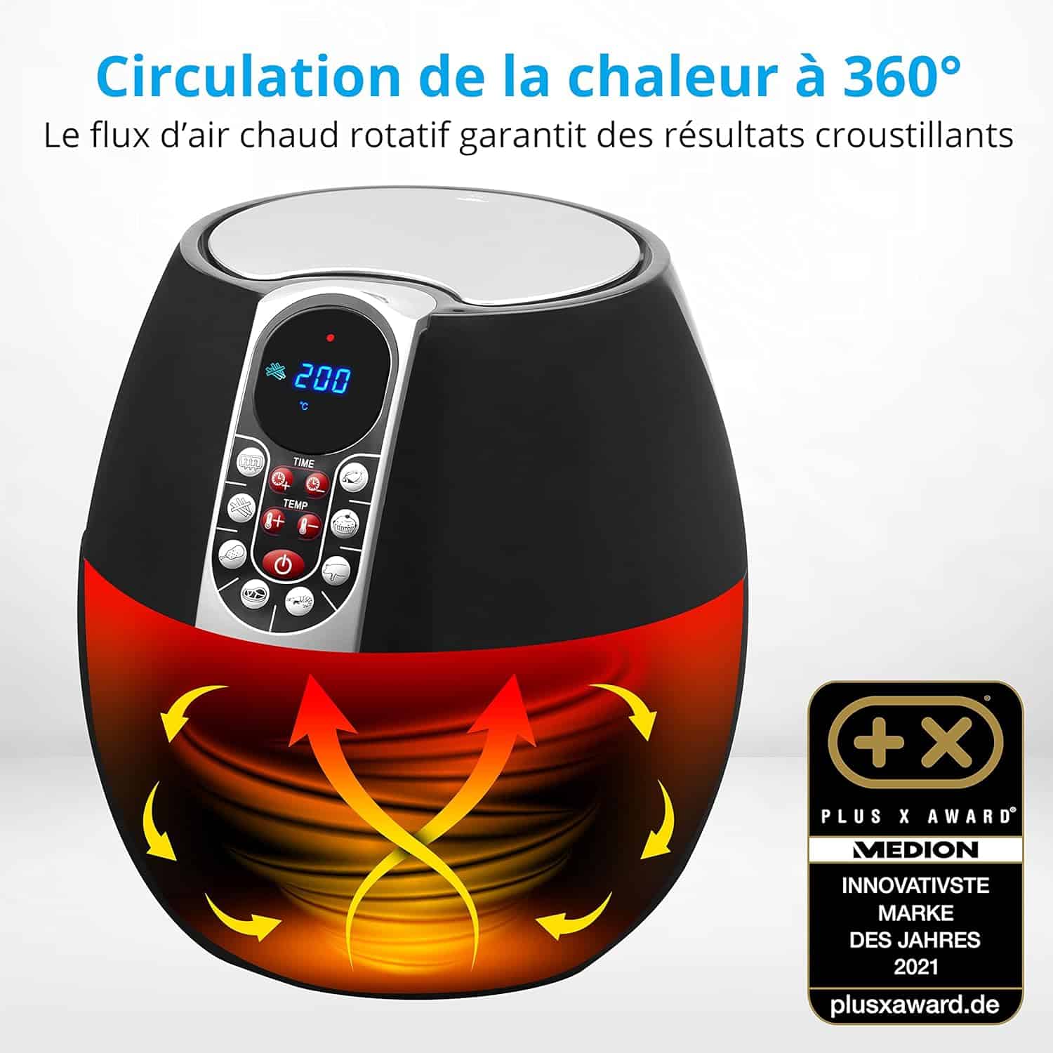 air-fryer-medion-md17320-4-litres-noir-3