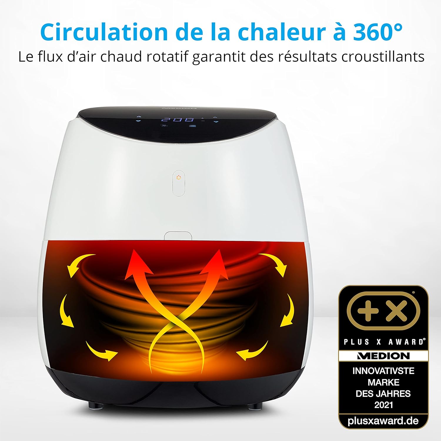 air-fryer-medion-md19279-5-litres-blanc-3