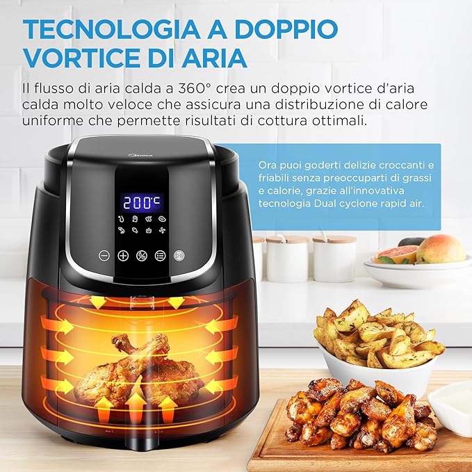 air-fryer-midea-3.5-litres-plastique-2
