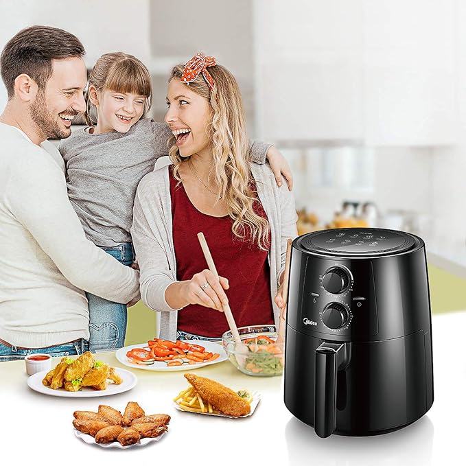 air-fryer-midea-3,5-litres-noir-2