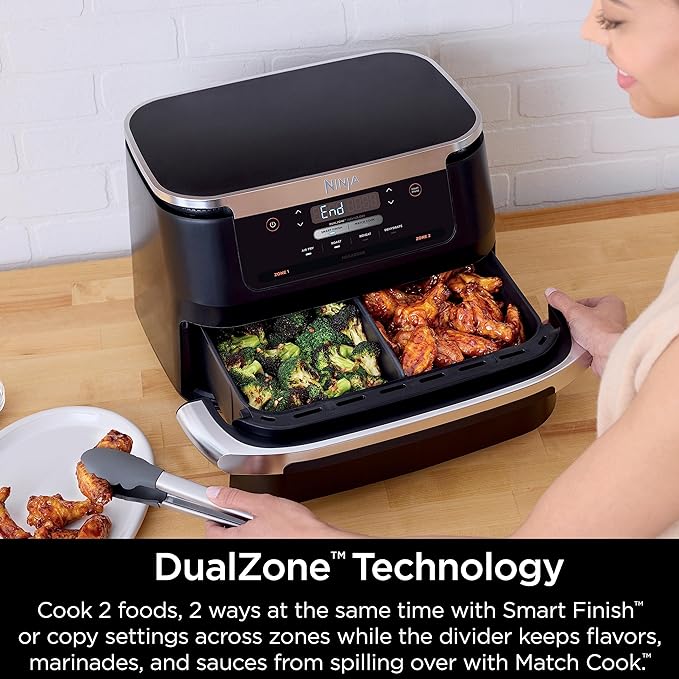 air-fryer-ninja-8-litres-noir-2