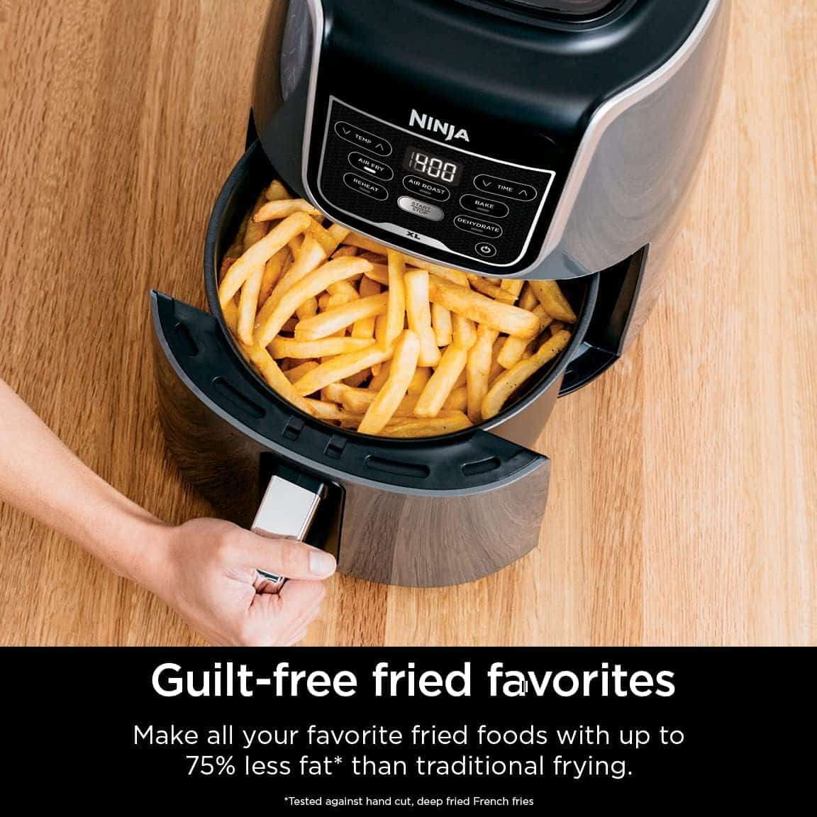air-fryer-ninja-AF150AMZ-5.2-litres-gris-3