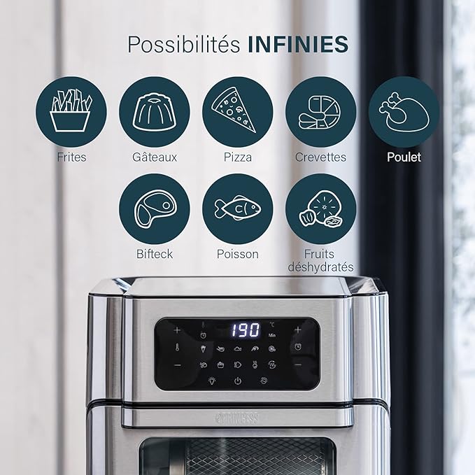 air-fryer-princess-10-litres-argenté-2