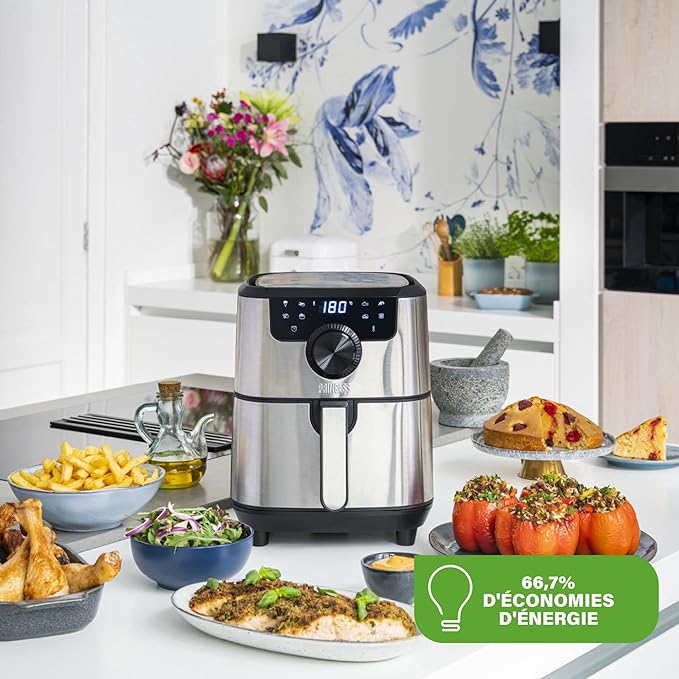 air-fryer-princess-4.5-litres-inox-2