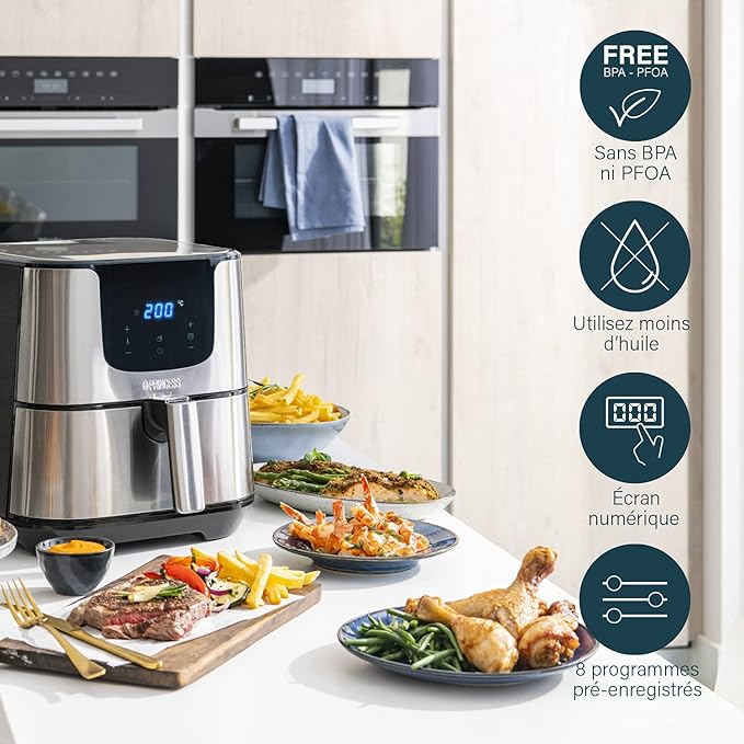 air-fryer-princess-5.5-litres-inox-3