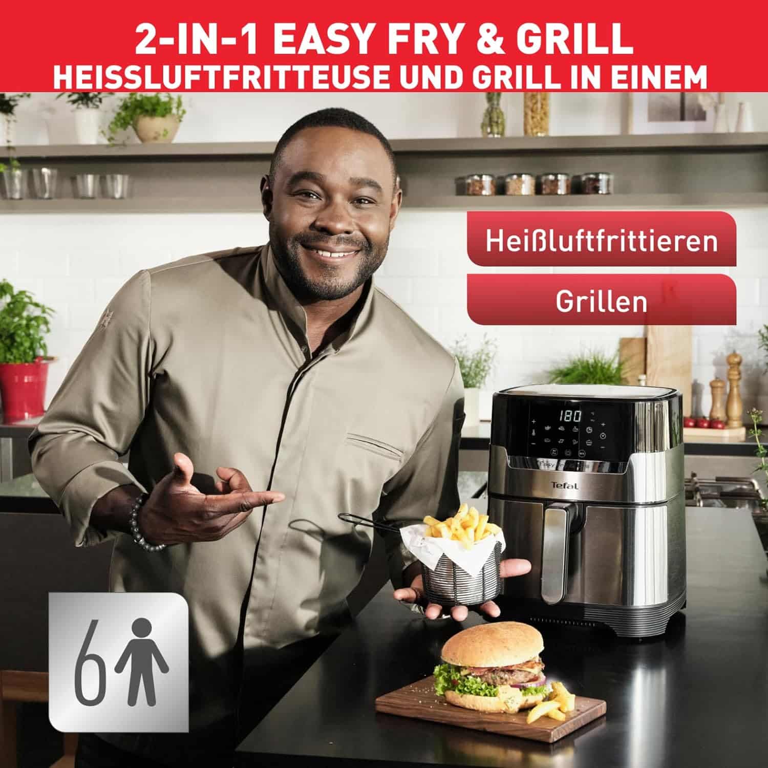air-fryer-tefal-EY505D-4.2-litres-noir-2