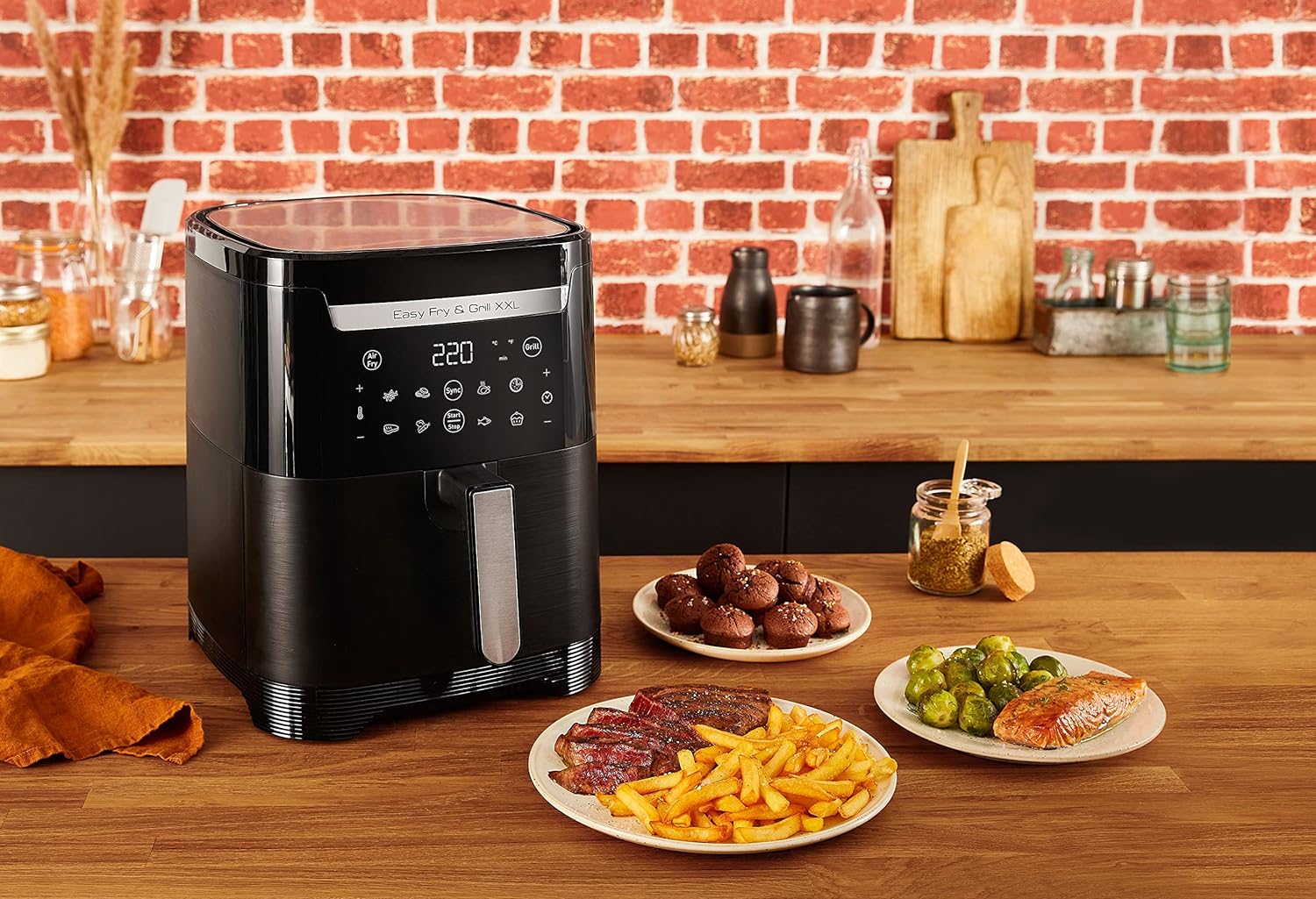 air-fryer-tefal-EY8018-6.5-litres-noir-2