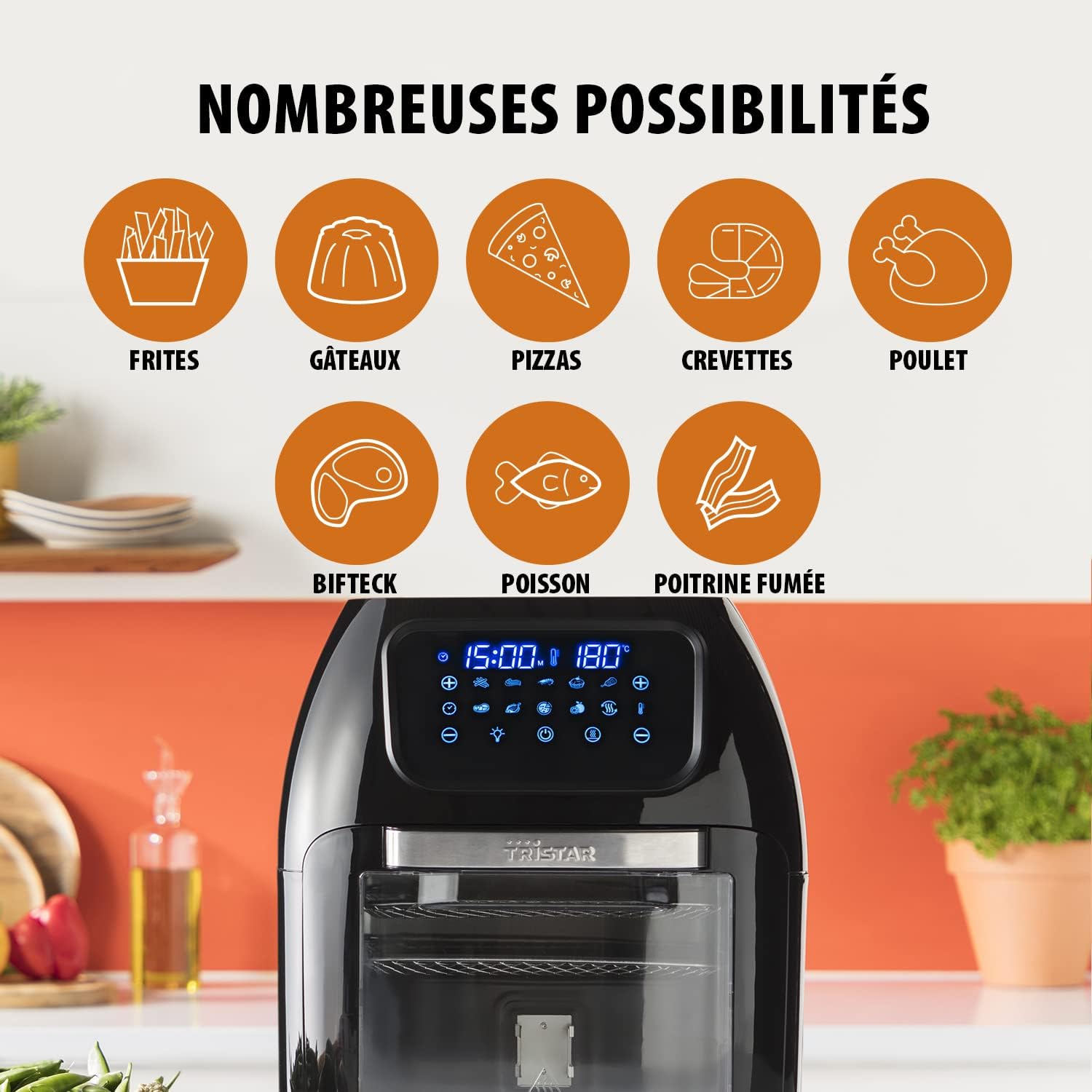 air-fryer-tristar-FR-6964-10-litres-noir-2