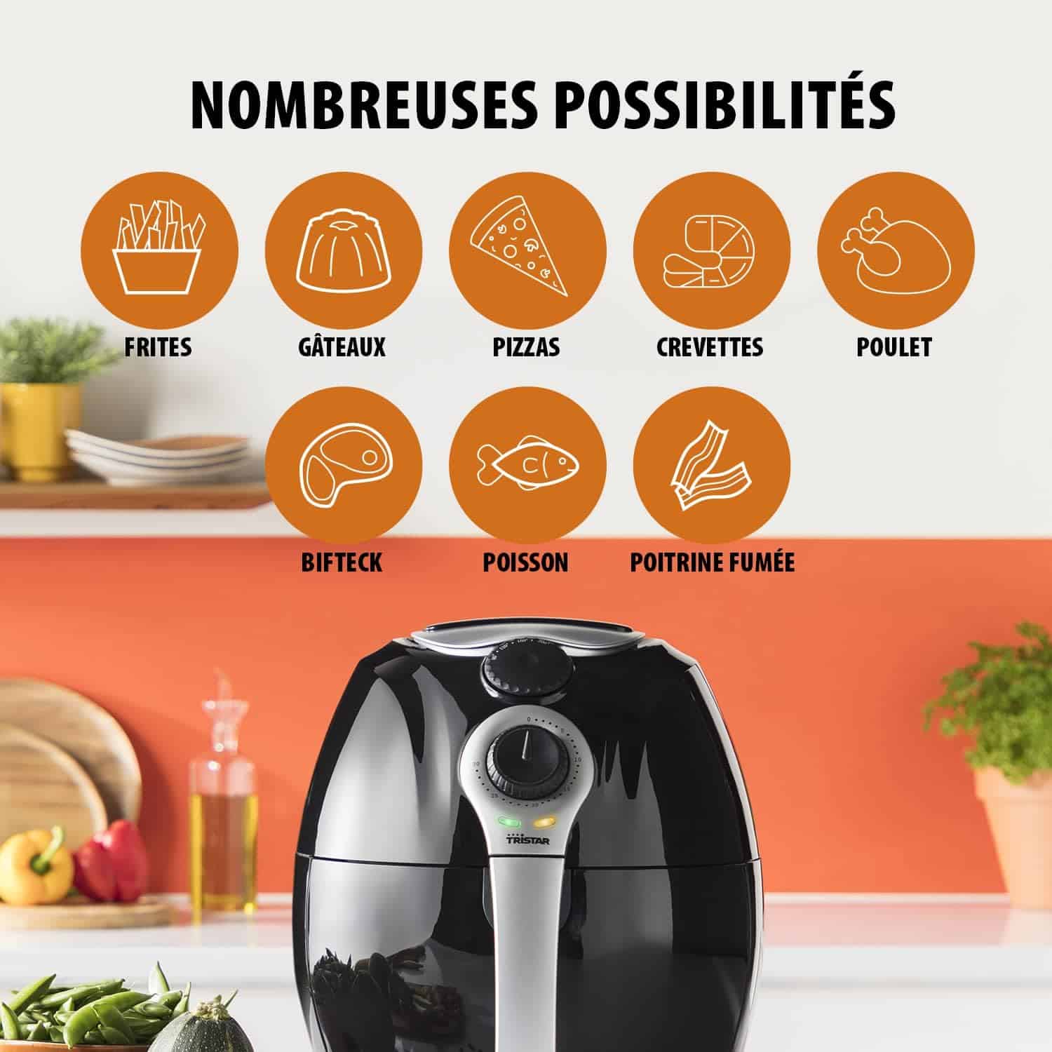 air-fryer-tristar-FR-6990-3.2-litres-noir-2