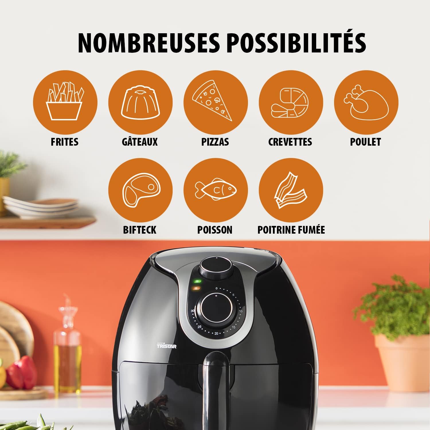 air-fryer-tristar-FR-6996-5.2-litres-noir-2