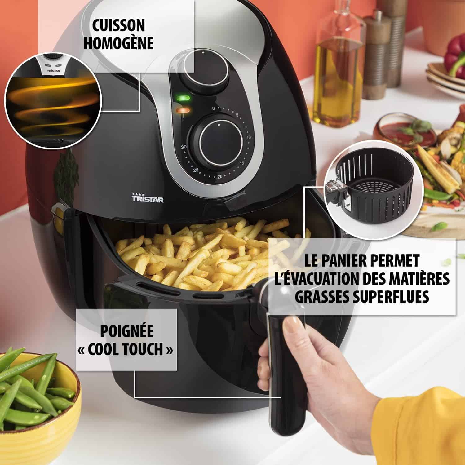 air-fryer-tristar-FR-6996-5.2-litres-noir-3