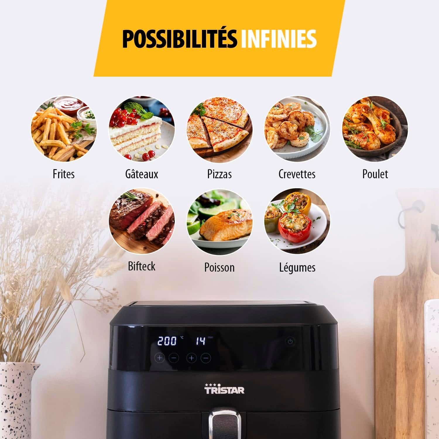 air-fryer-tristar-FR-6999-6-litres-noir-2