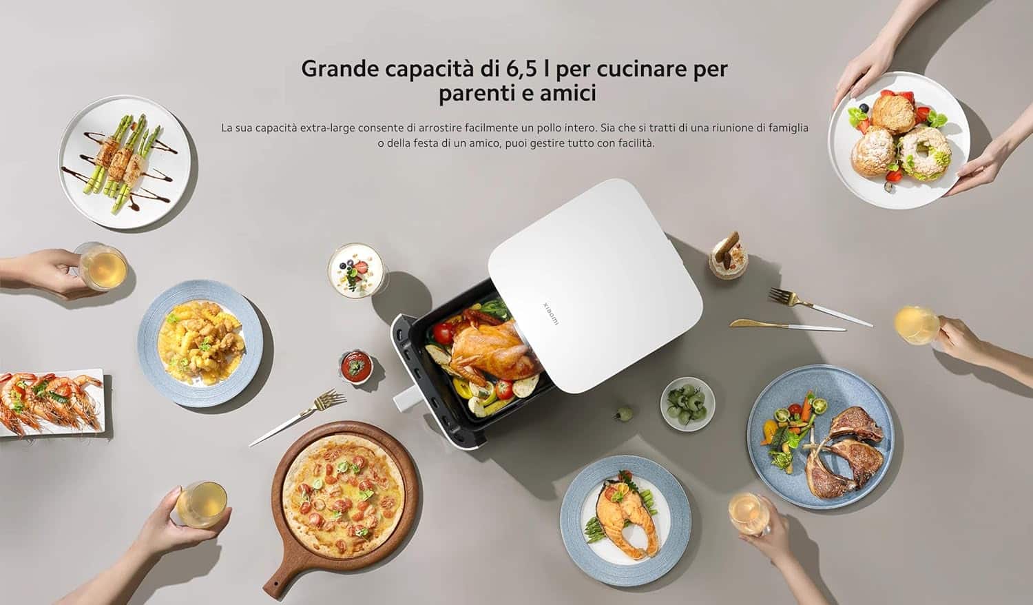 air-fryer-xiaomi-BHR7358EU-6.5-litres-blanc-3