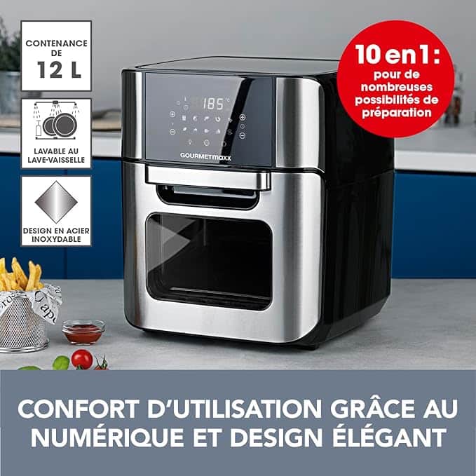 gourmetmaxx-air-fryer-12-litres-11
