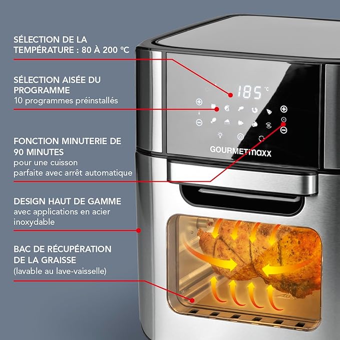gourmetmaxx-air-fryer-12-litres-5