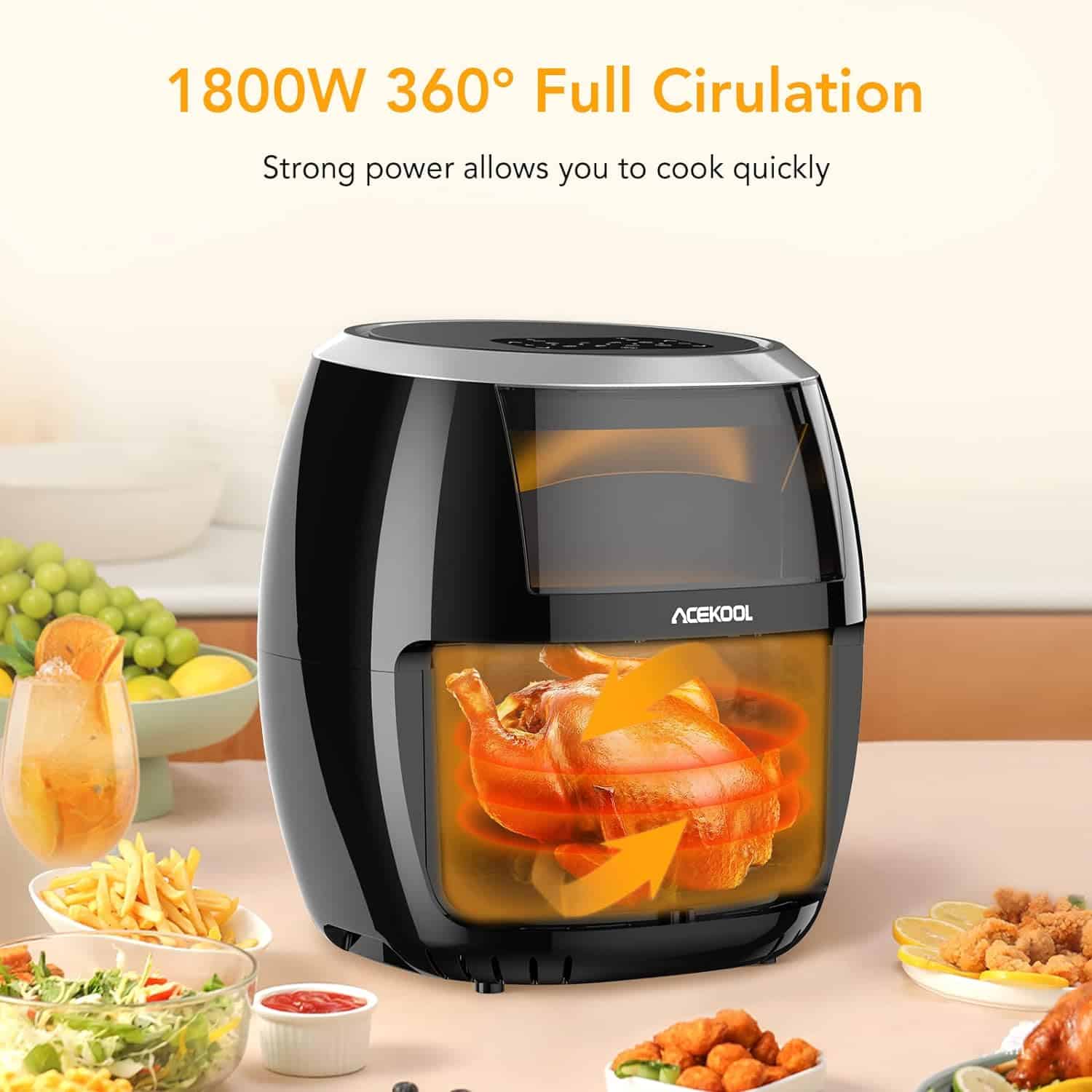 air-fryer-Acekool-YJ-707A-8-litres-noir-3