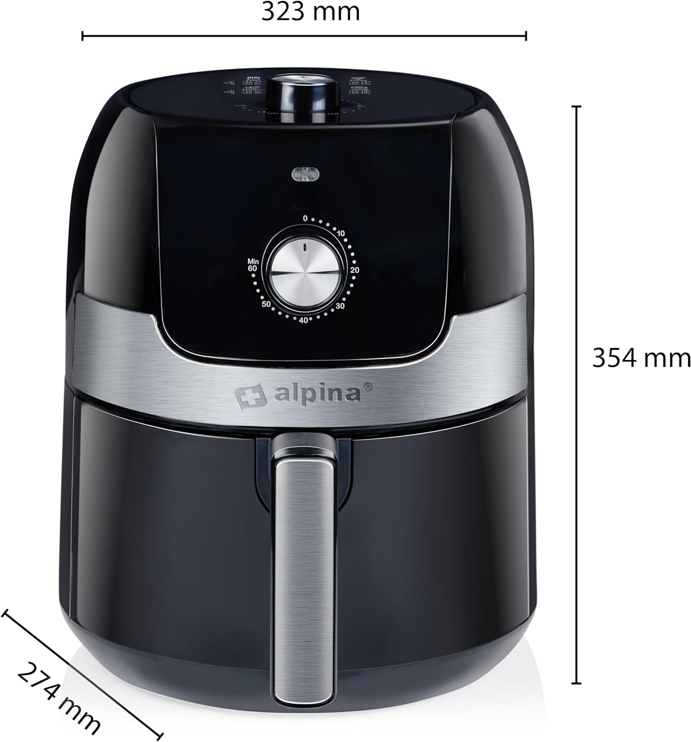 air-fryer-Alpina-3.5-litres-noir-2