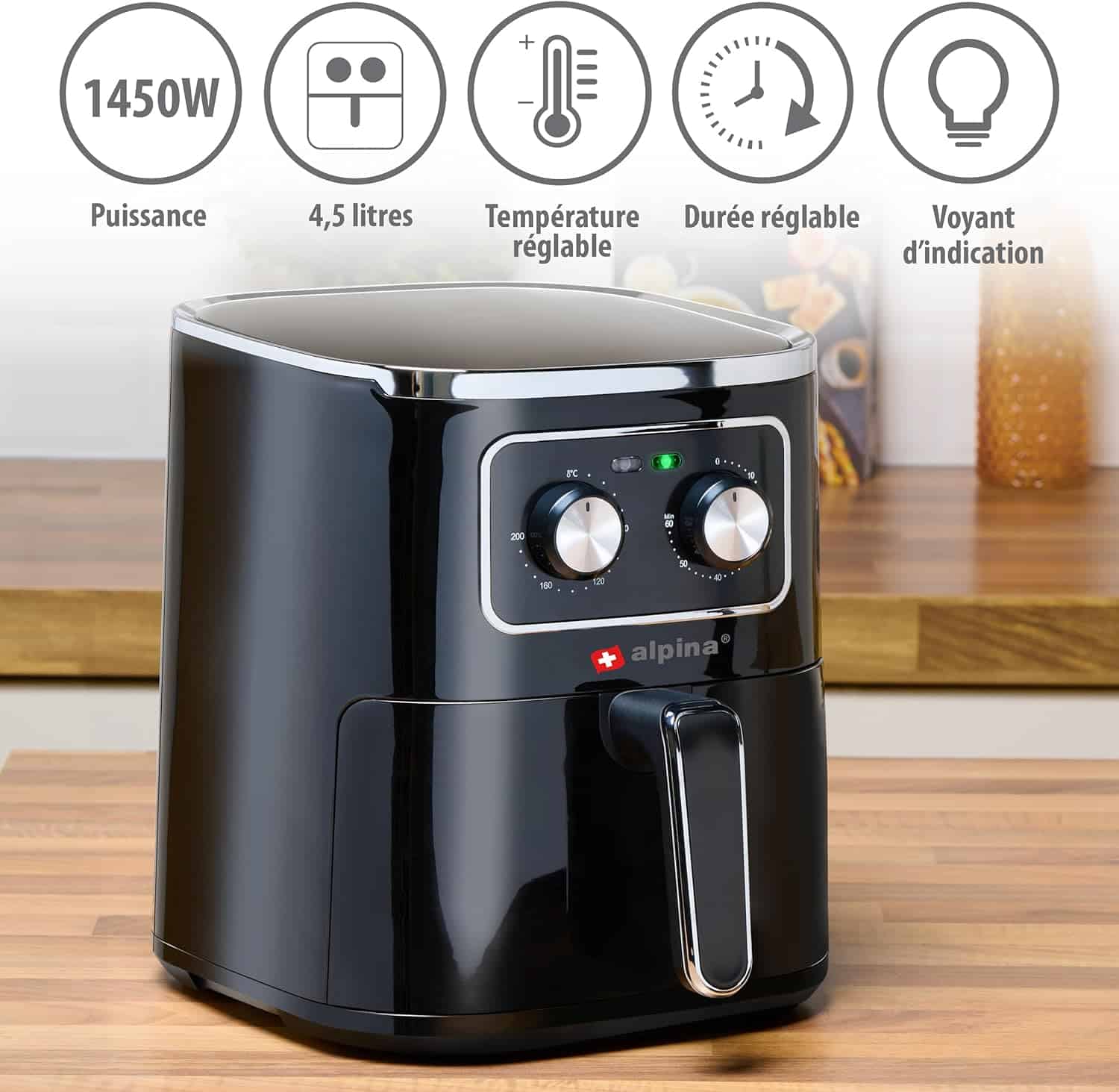 air-fryer-Alpina-4.5-litres-noir-3