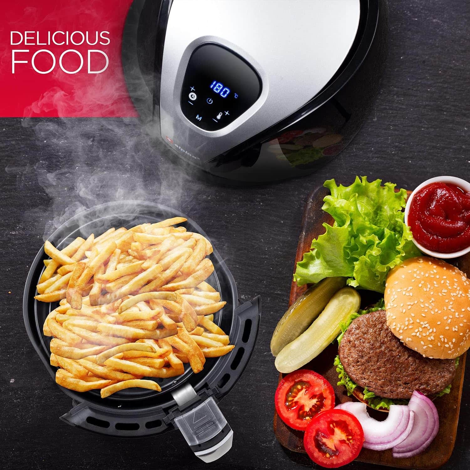 air-fryer-Alpina-8711252185682-2.4-litres-noir-acier-2
