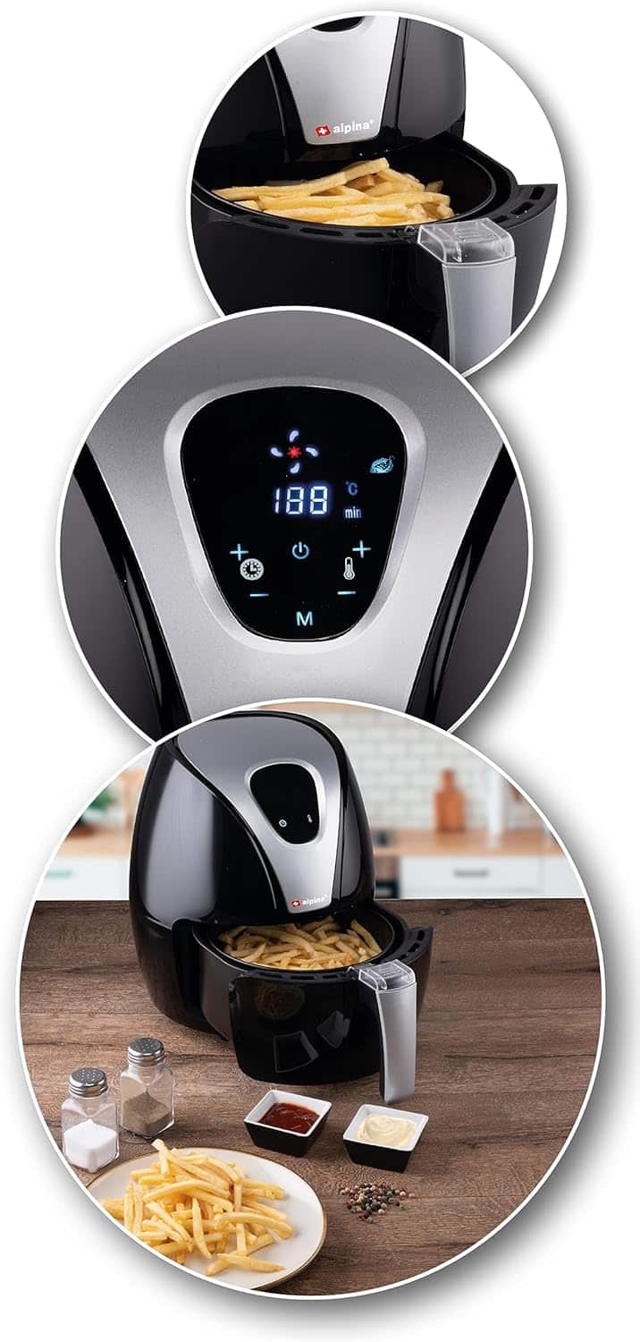 air-fryer-Alpina-8711252185682-2.4-litres-noir-acier-3