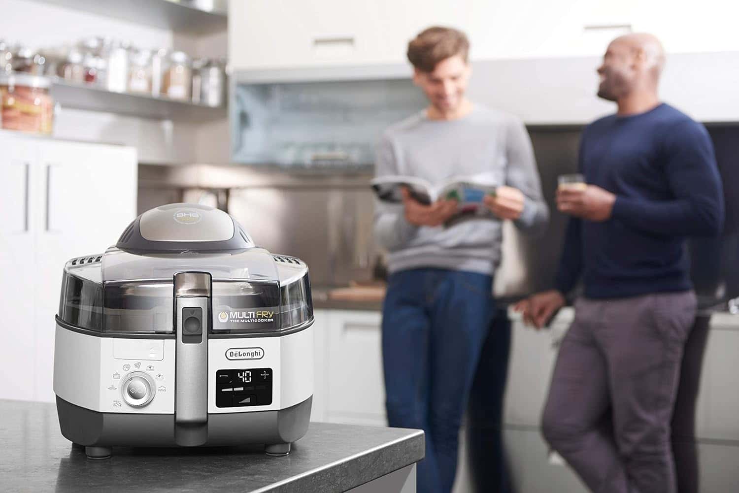air-fryer-De-Longhi-FH 1396:1 multifry-4-litres-acier-2