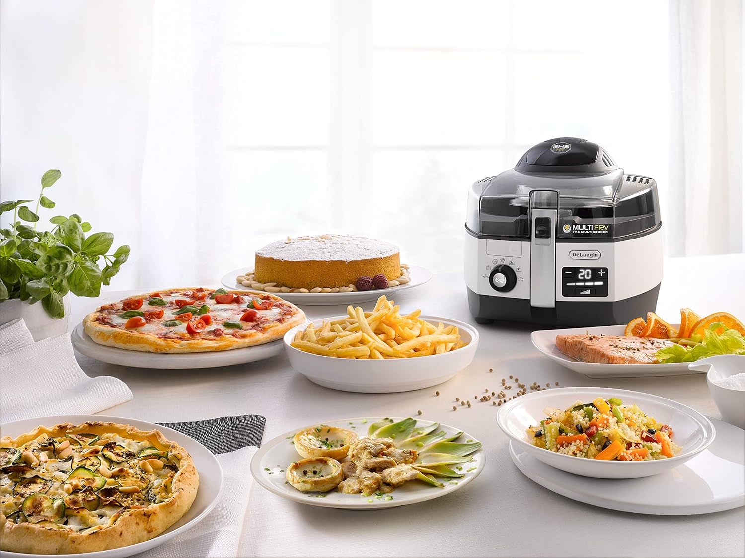 air-fryer-De-Longhi-FH 1396:1 multifry-4-litres-acier-3