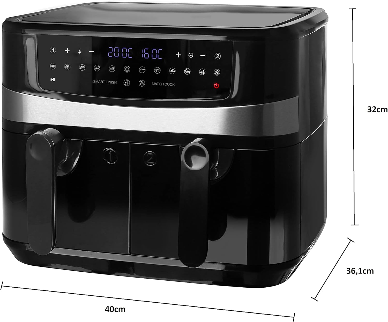 air-fryer-Emerio-AF-126672-9-litres-noir-2