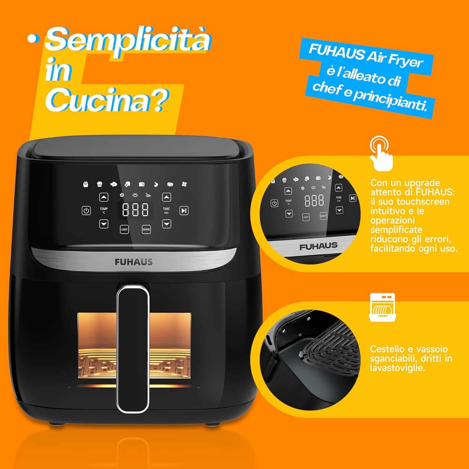 air-fryer-FUHAUS-AF600A-W-6-litres-noir-3