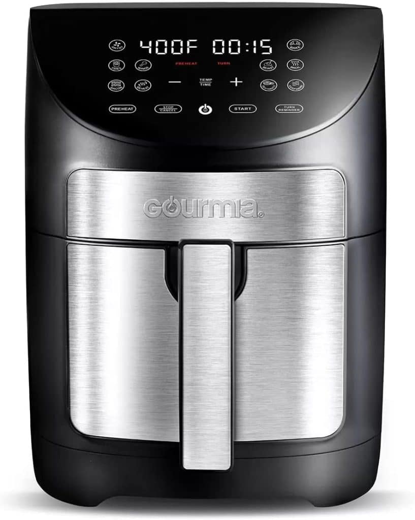 air-fryer-Gaourmia-LK5232432C-7-litres-noir-acier