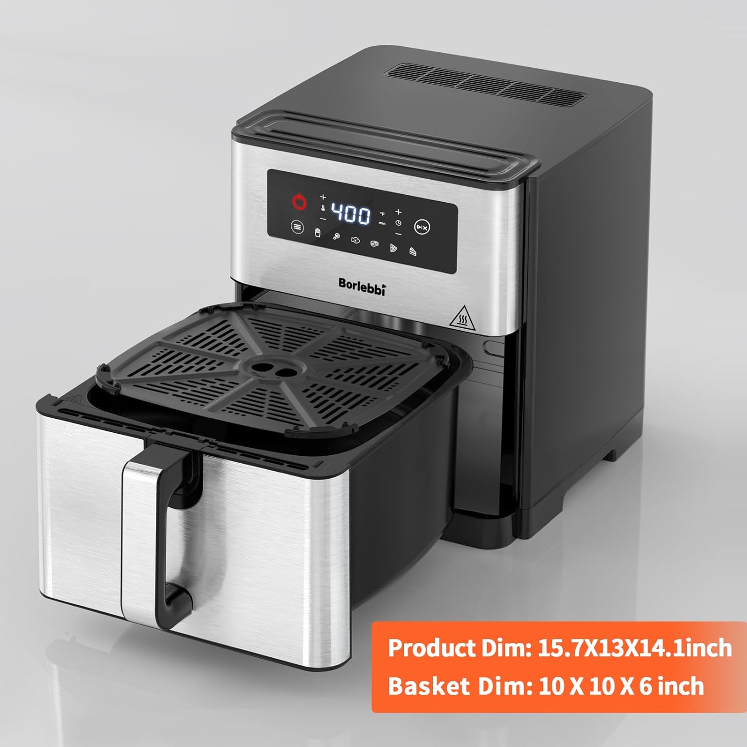 air-fryer-Hikyskin-borlebbi-9.5-litres-acier-noir-3