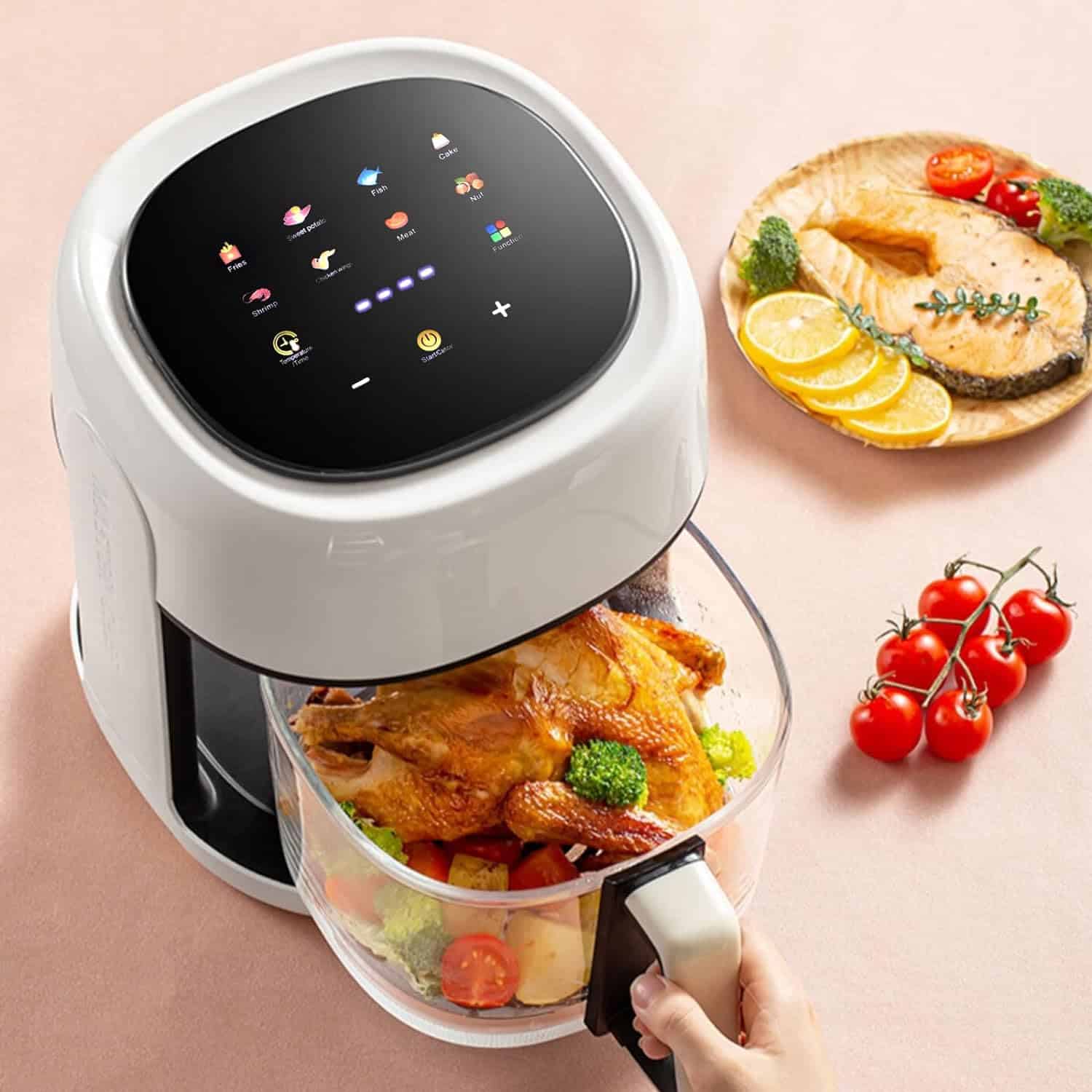 air-fryer-Hoapin-3-litres-blanc-3