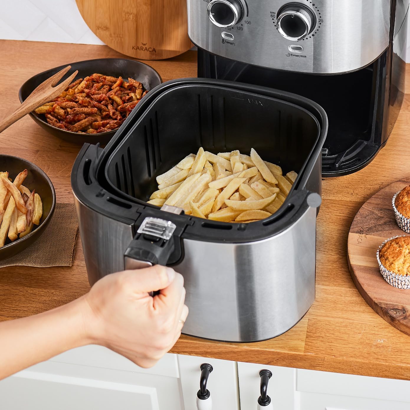 air-fryer-Karaca-153.03.06.8846-5.5-litres-acier-2