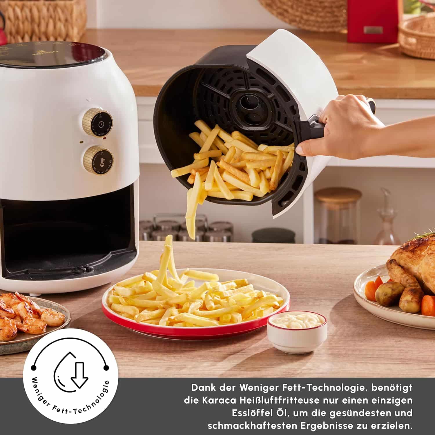 air-fryer-Karaca-3.5-litres-blanc-2