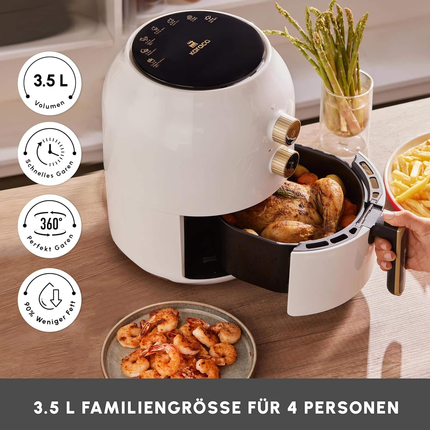 air-fryer-Karaca-3.5-litres-blanc-3