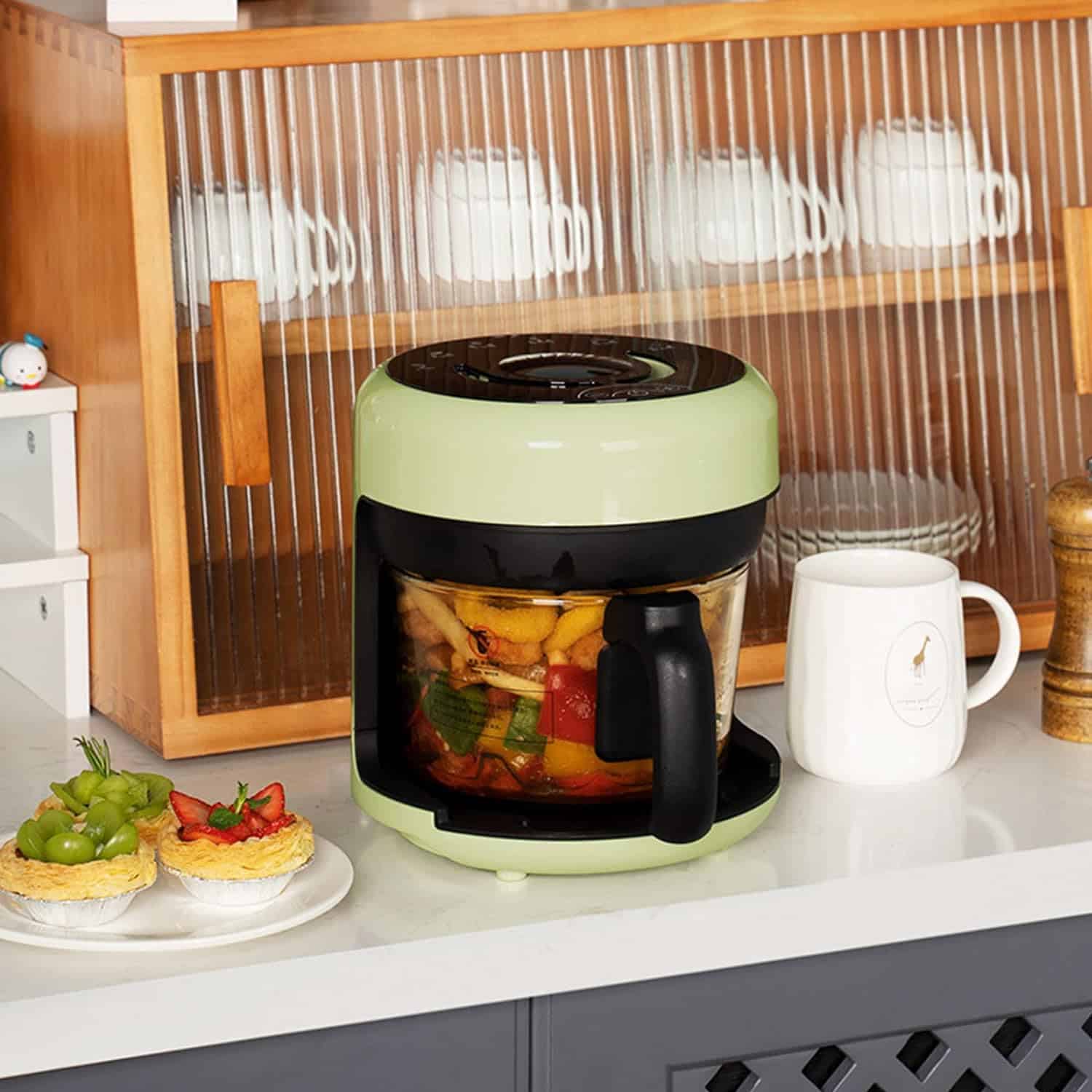 air-fryer-LTXTC-GZPLY6M5V-2-litres-vert-2